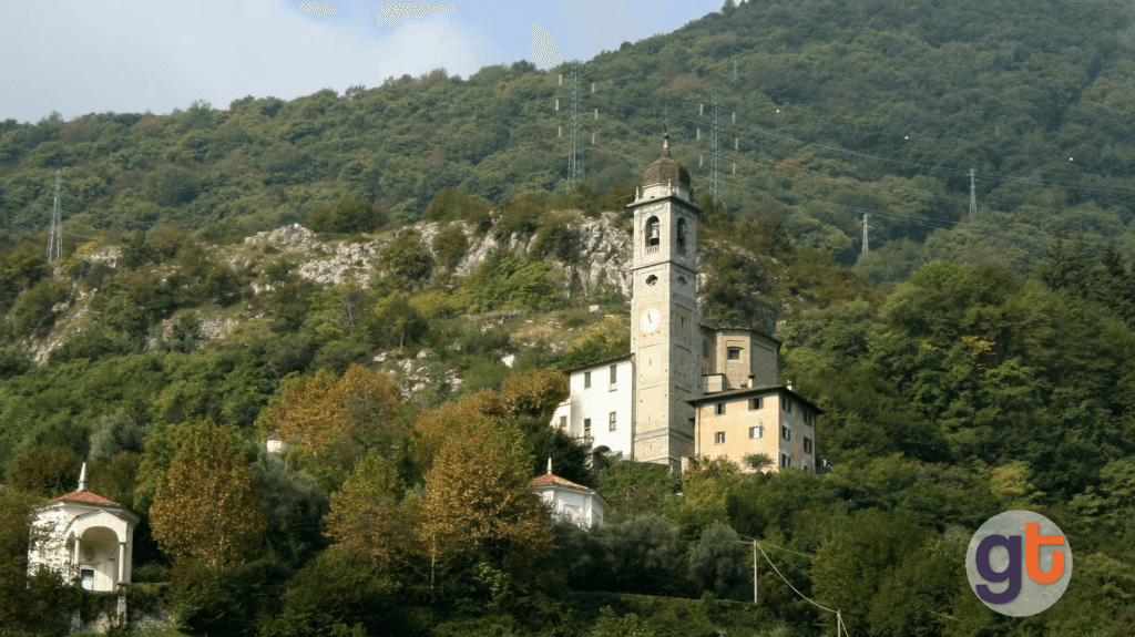 Santuario Madonna Del Soccorso, озеро Комо (Италия)