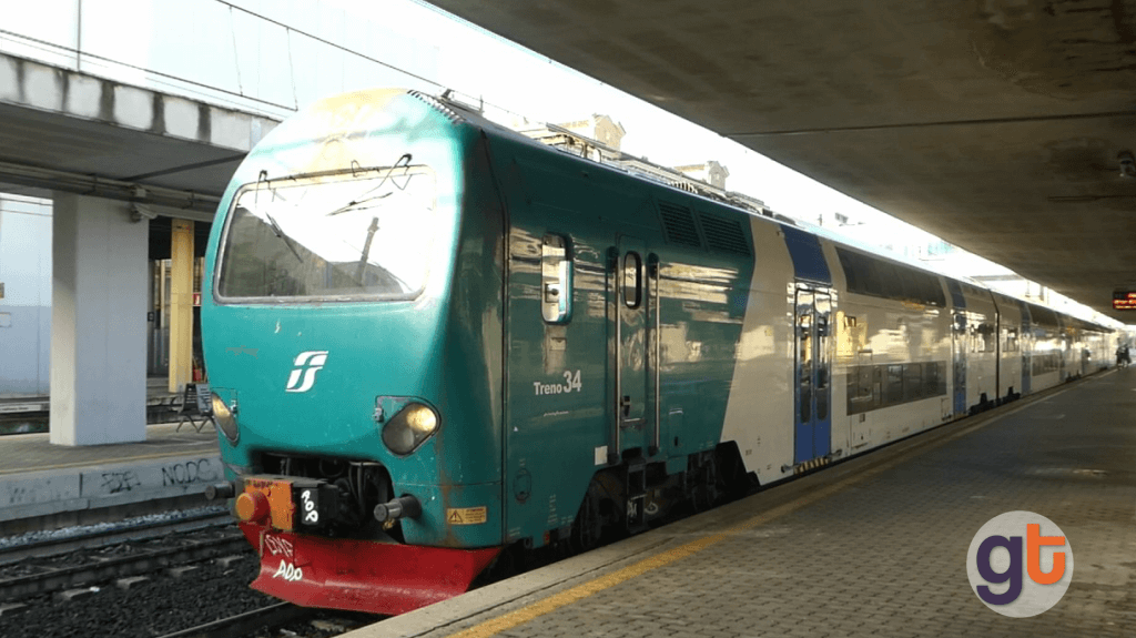 Региональный поезд (электричка) FL1, Рим (Италия)